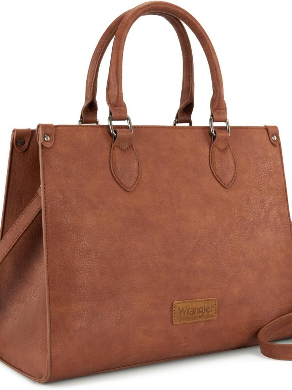 X Wrangler Large Tote Bag for Women, Western Purse Work Shoulder Handbag with Cr